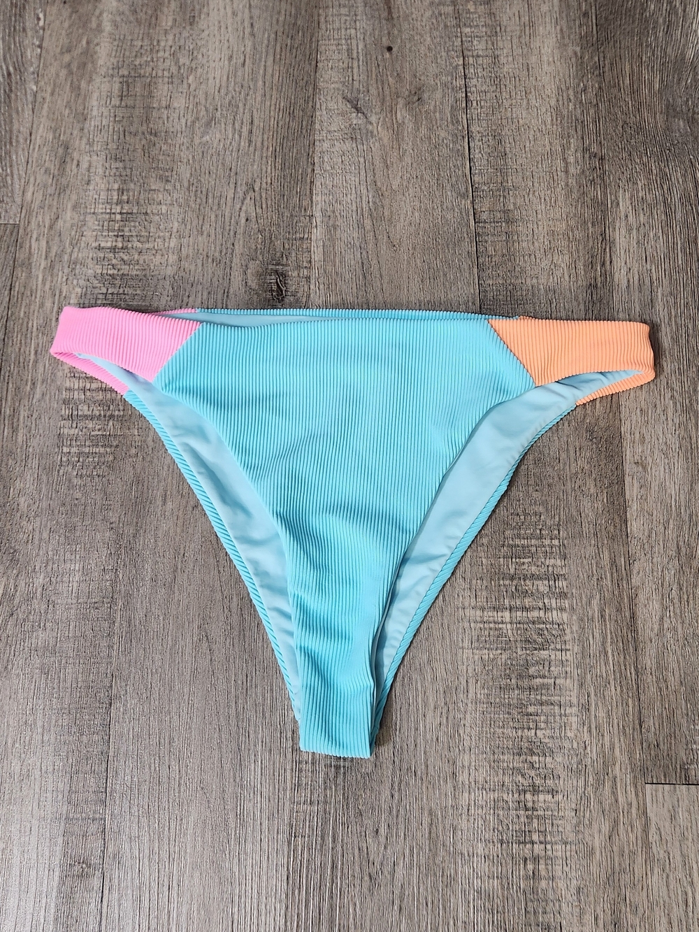 New!Beach Riot Kimora Colorblock Bikini Bottom - Picture 5 of 11
